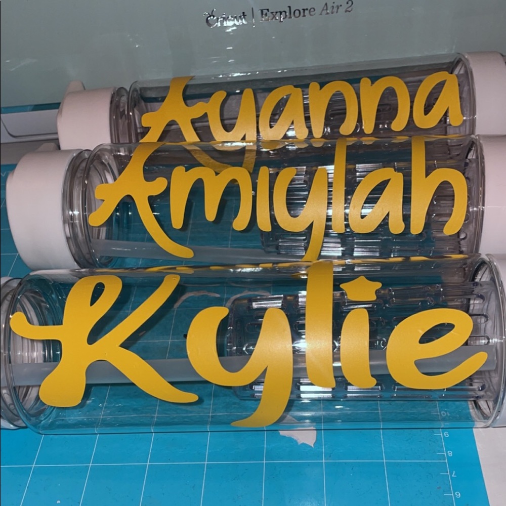 Custom water bottles